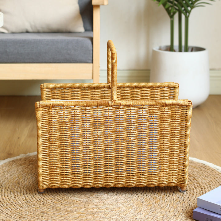 Unisex Handmade Newspaper and Magazine Stand Bowlift