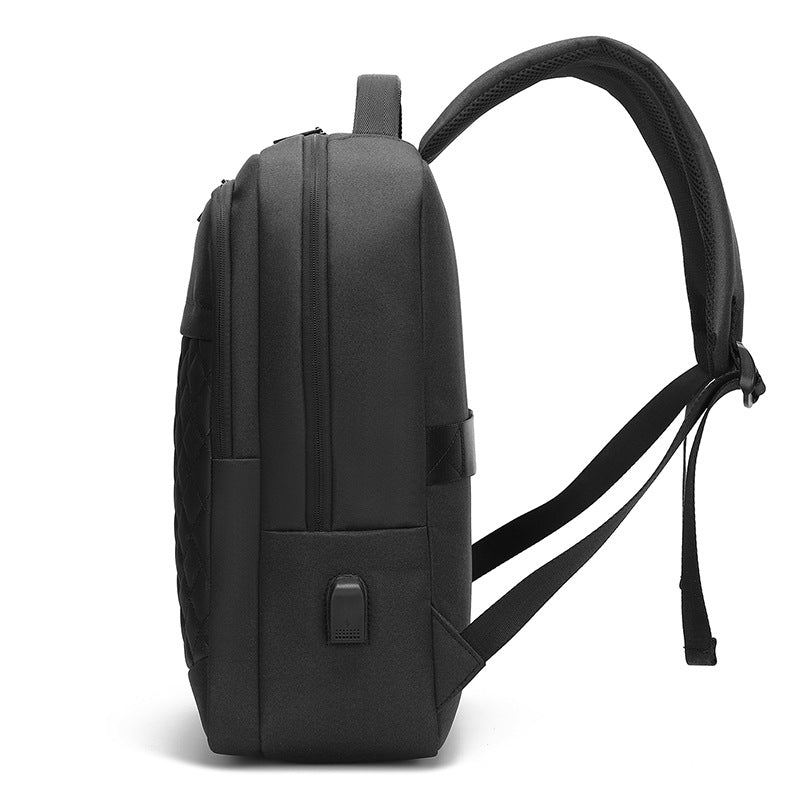 Stylish Quilted Laptop Backpack Bowlift