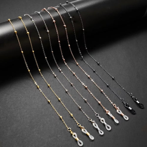 Chic Beaded Eyewear Chain Bowlift