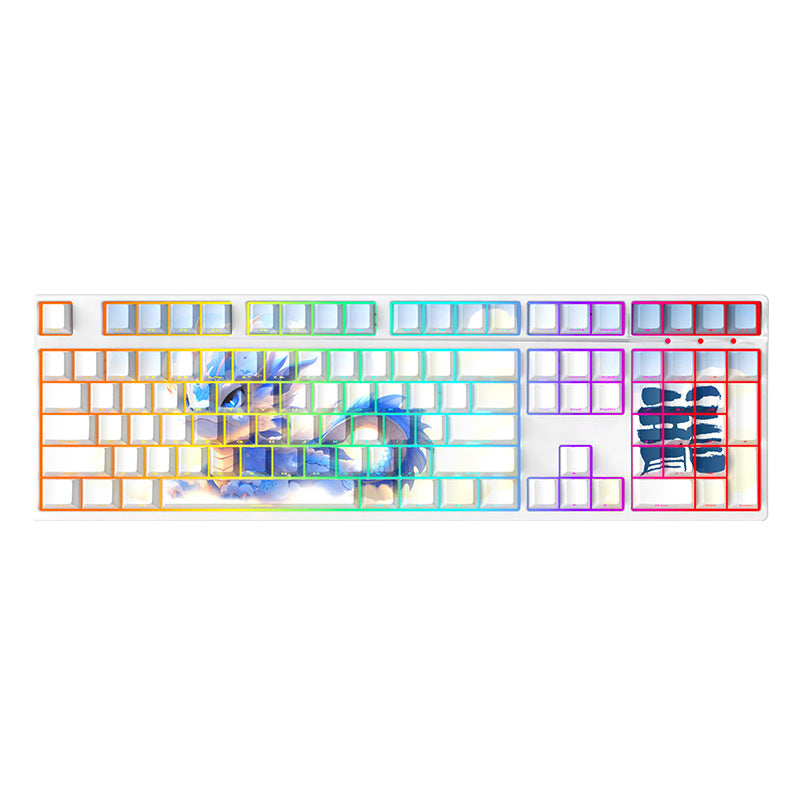 RGB Backlit Mechanical Keyboard Bowlift