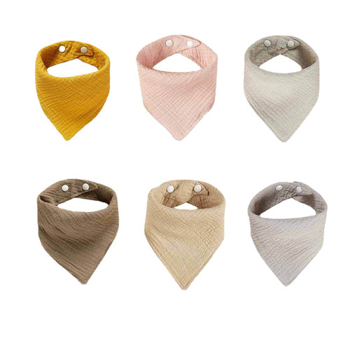 Adjustable Cotton Bandana Bibs Bowlift