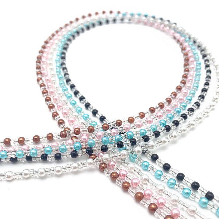 Beaded Eyewear Retainer Chain Bowlift