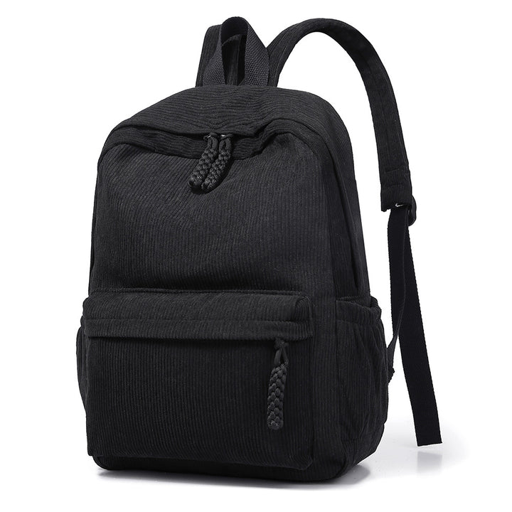 WoTextured Fabric Casual Backpack Bowlift