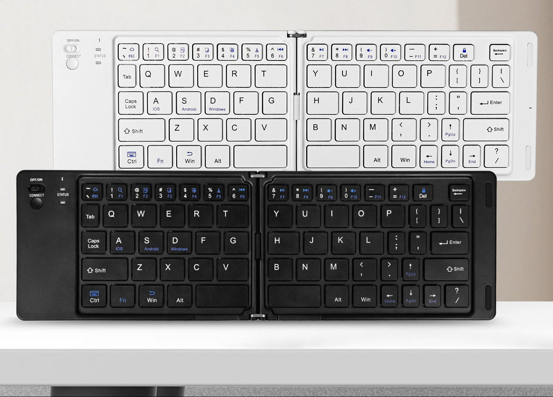 Foldable Bluetooth Travel Keyboard Bowlift