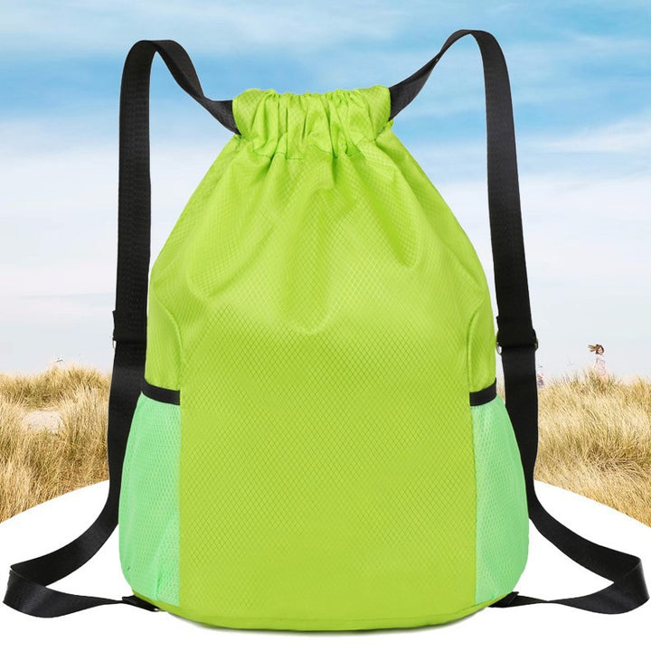 Lightweight Mesh Drawstring Backpack Bowlift