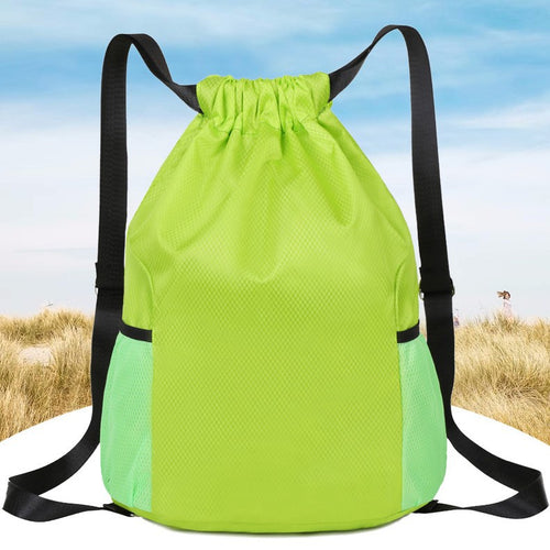 Lightweight Mesh Drawstring Backpack Bowlift