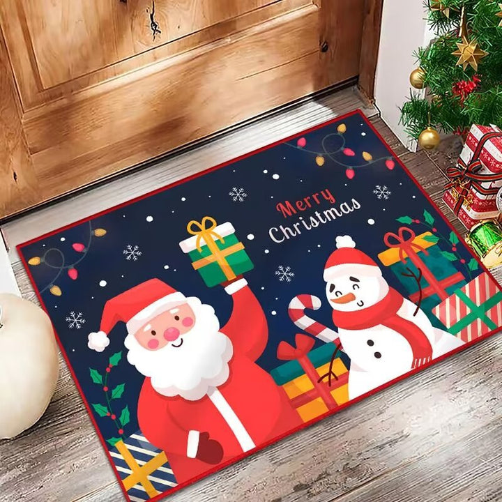 Festive Holiday Door Mat Bowlift