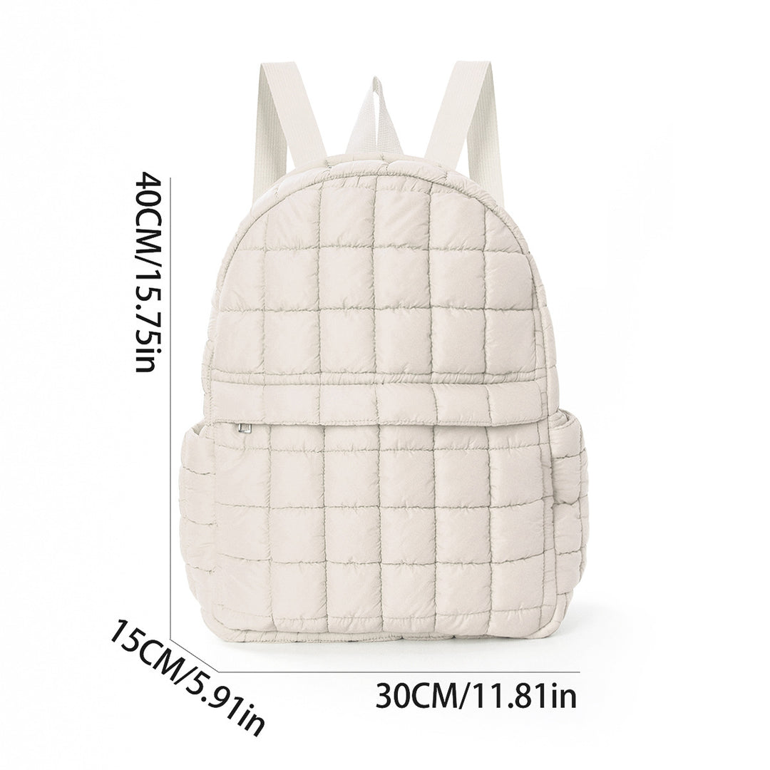 Padded backpack with square design Bowlift