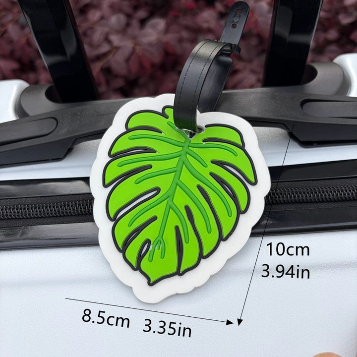 Leaf-Shaped Luggage Tag Bowlift
