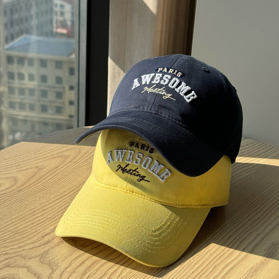 Women's Vintage-Inspired Adjustable Baseball Cap Bowlift
