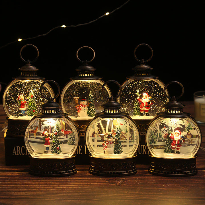 Snow Globe Lamp Bowlift