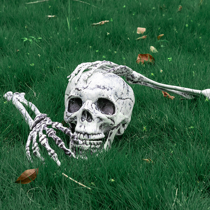 Halloween-Themed Creepy Skeleton Hand Props Bowlift