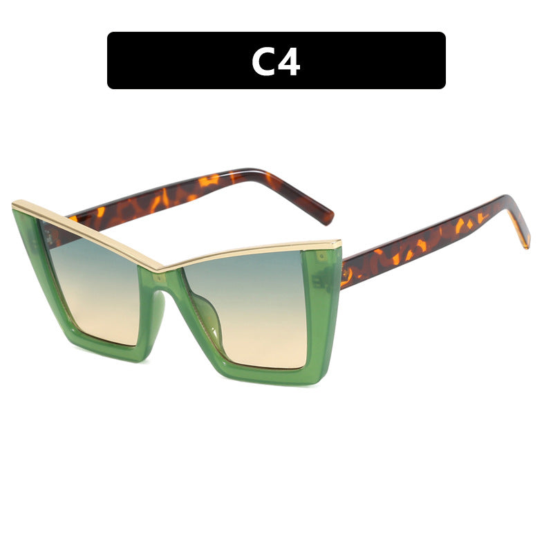 Ladies modern Cat-Eye sunglasses with extravagant design and protective UV filter Bowlift