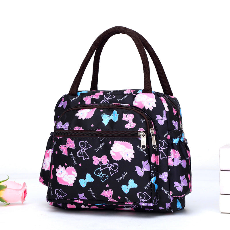 Cute Cat Print Handbag Bowlift