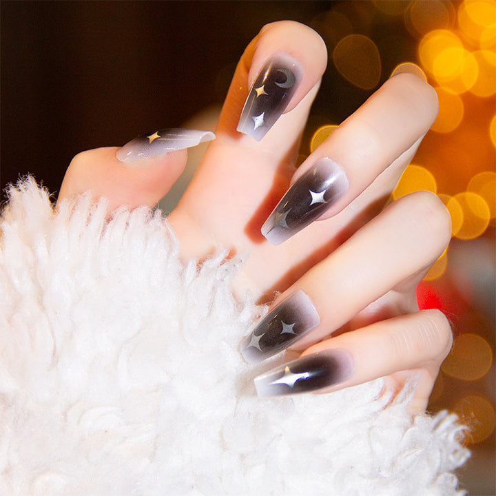 Elegant nail design with bow and rhinestone details Bowlift
