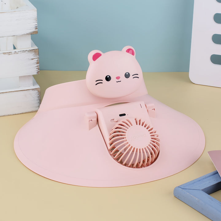 Women's Portable Mini-Fan in Cute Panda Design Bowlift