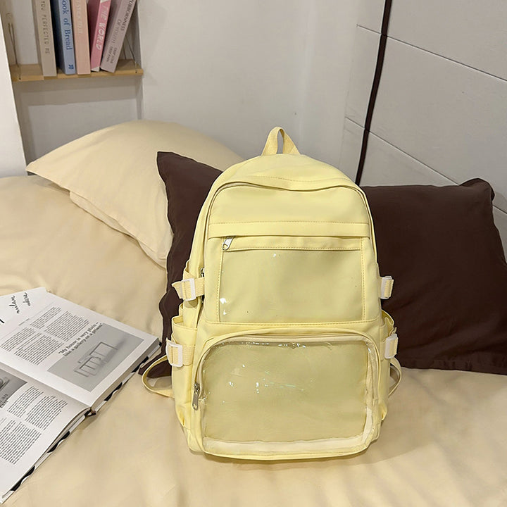 Clear Front Multi-Pocket Backpack Bowlift