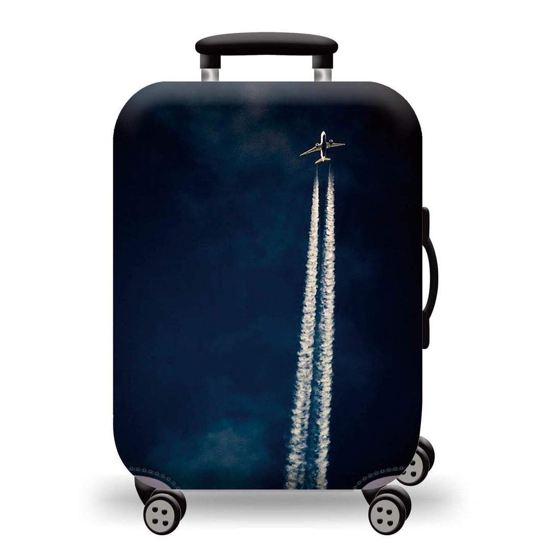 Unisex Hard-shell suitcase with stunning mountain landscape design Bowlift