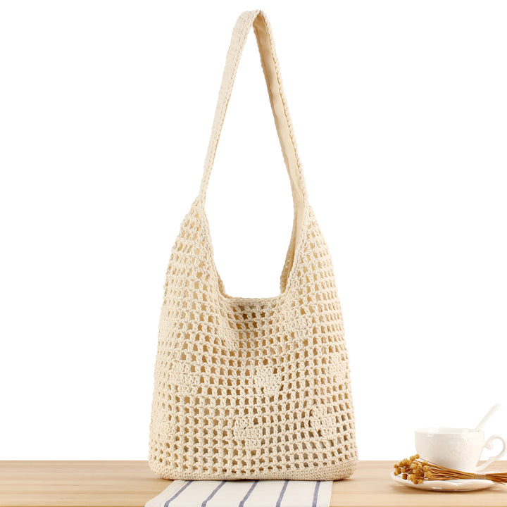 Handbag Made of Handwoven Natural Material Bowlift