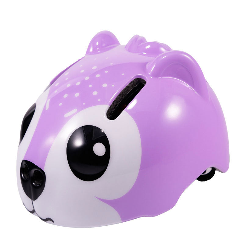 Children's Cartoon-Themed Safety Helmet Bowlift