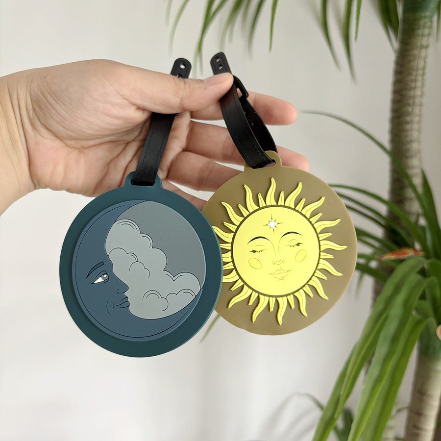 Sun-Themed Luggage Tag Bowlift