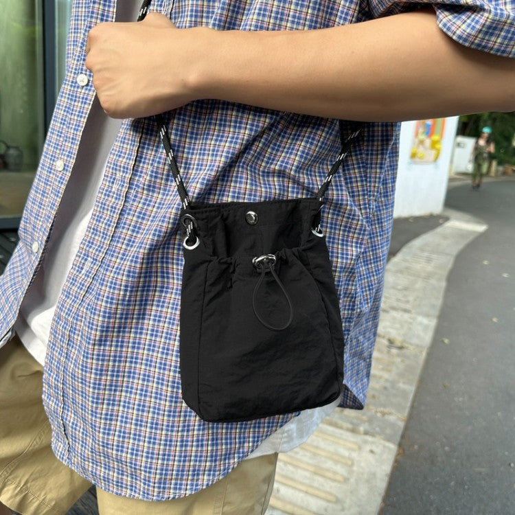 Mini Drawstring Crossbody Bag Bowlift
