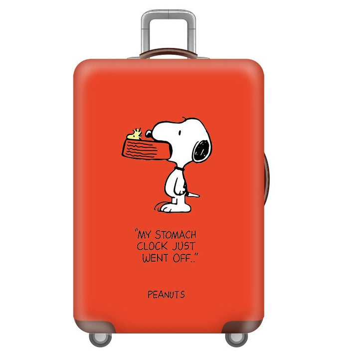 Unisex Hard Shell Suitcase with Fun Cartoon Design Bowlift