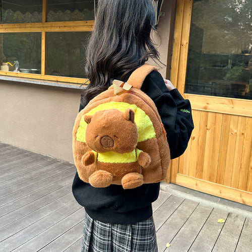 Plush backpack with animal cuddly motif Bowlift