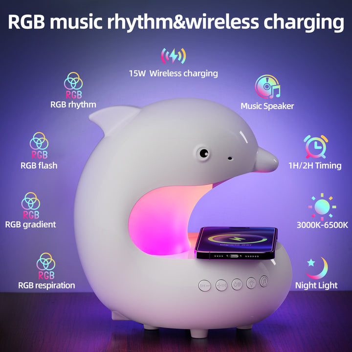 Cute Dolphin LED Night Light