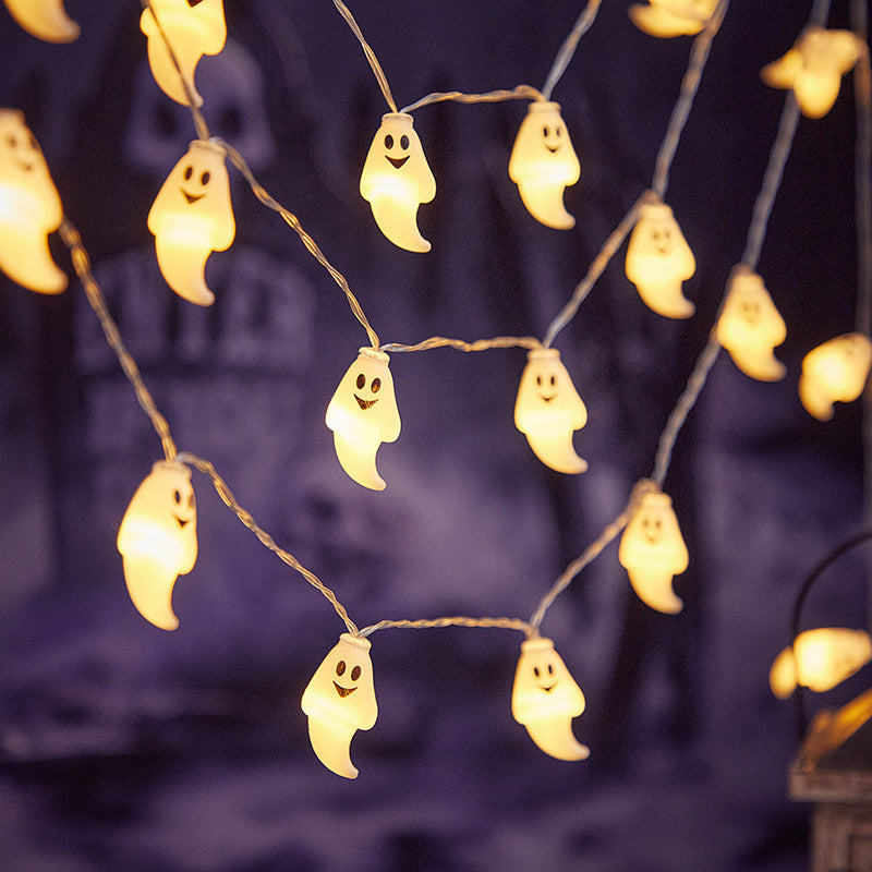 Playful LED Spooky String Lights Bowlift