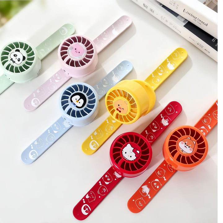 Ladies portable handheld fan with chicken design Bowlift