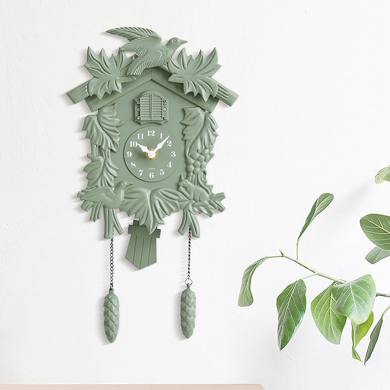 Cuckoo clock in modern design Bowlift