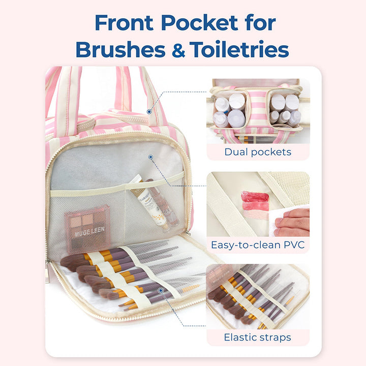 Fashionable and versatile tote bag with internal compartments Bowlift