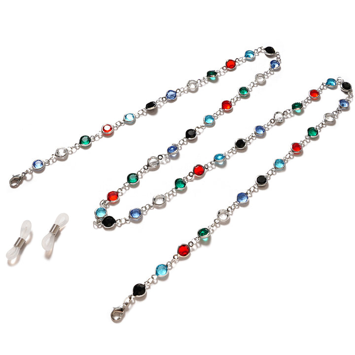 Elegant Crystal Beaded Chain Bowlift