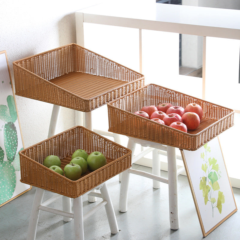 Elegant Woven Storage Tray Bowlift