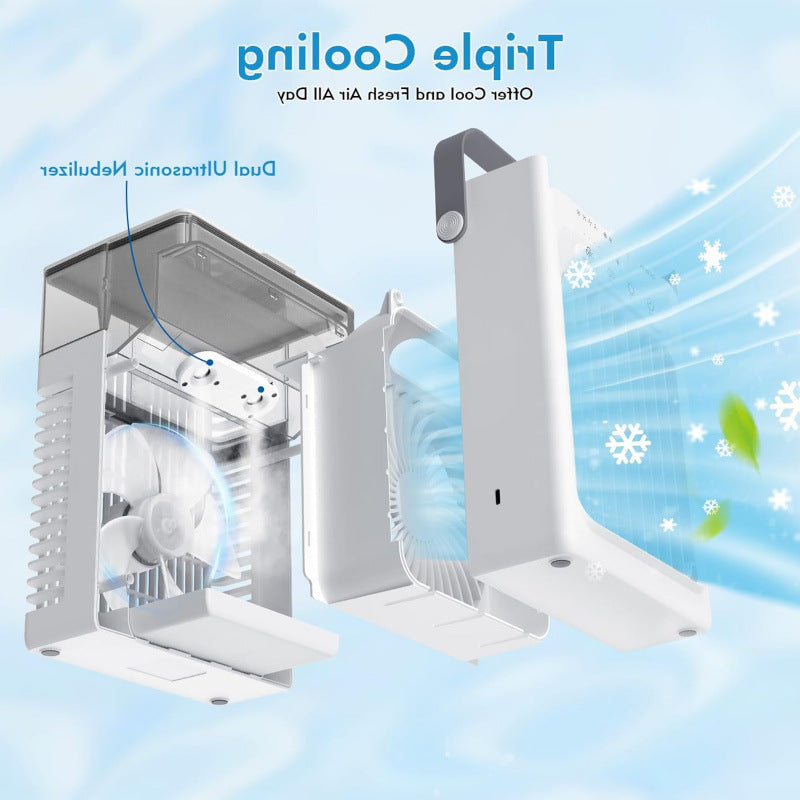 Unisex portable mini air conditioner Bowlift