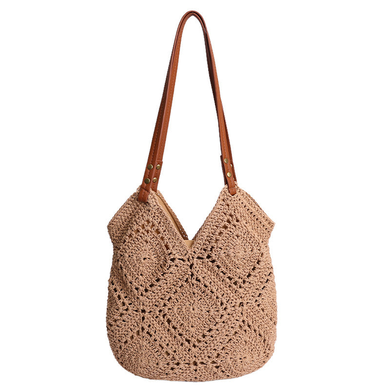 Handcrafted Macrame Shopper Bag Bowlift