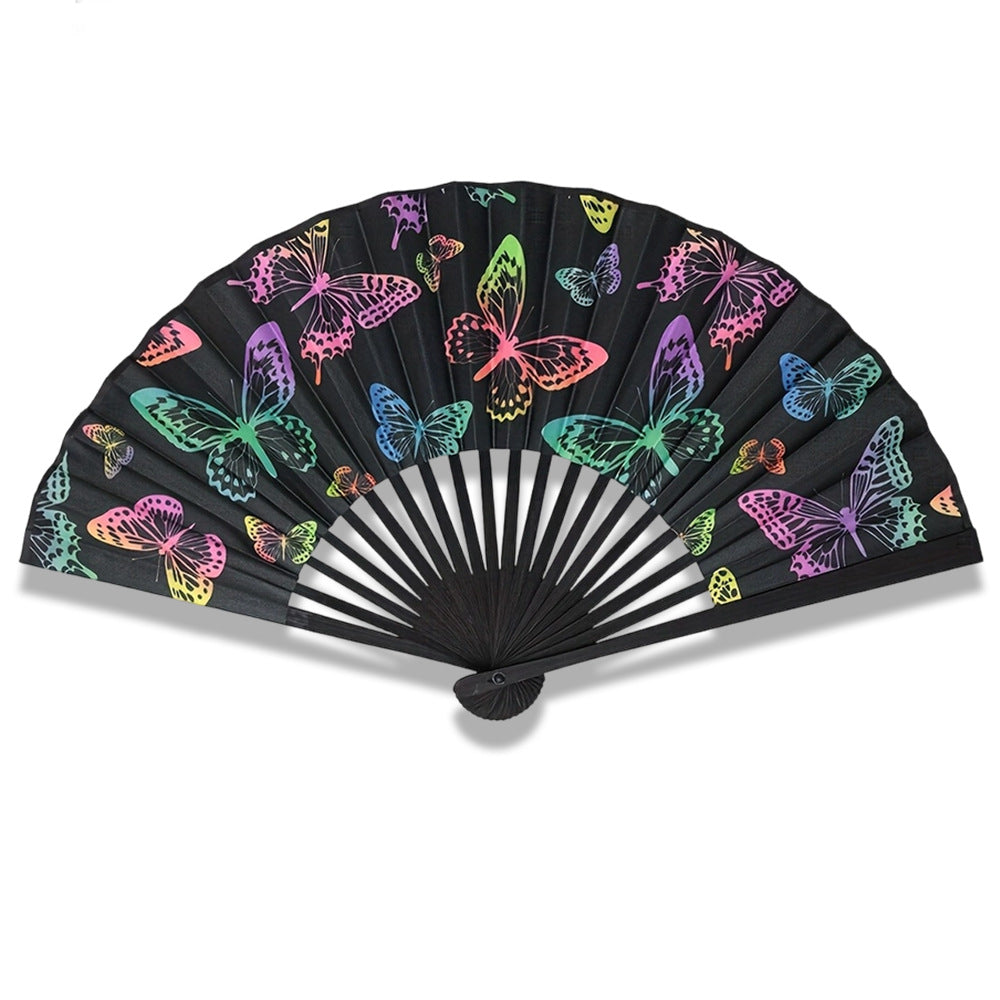 Women's Folding Hand Fan Bowlift