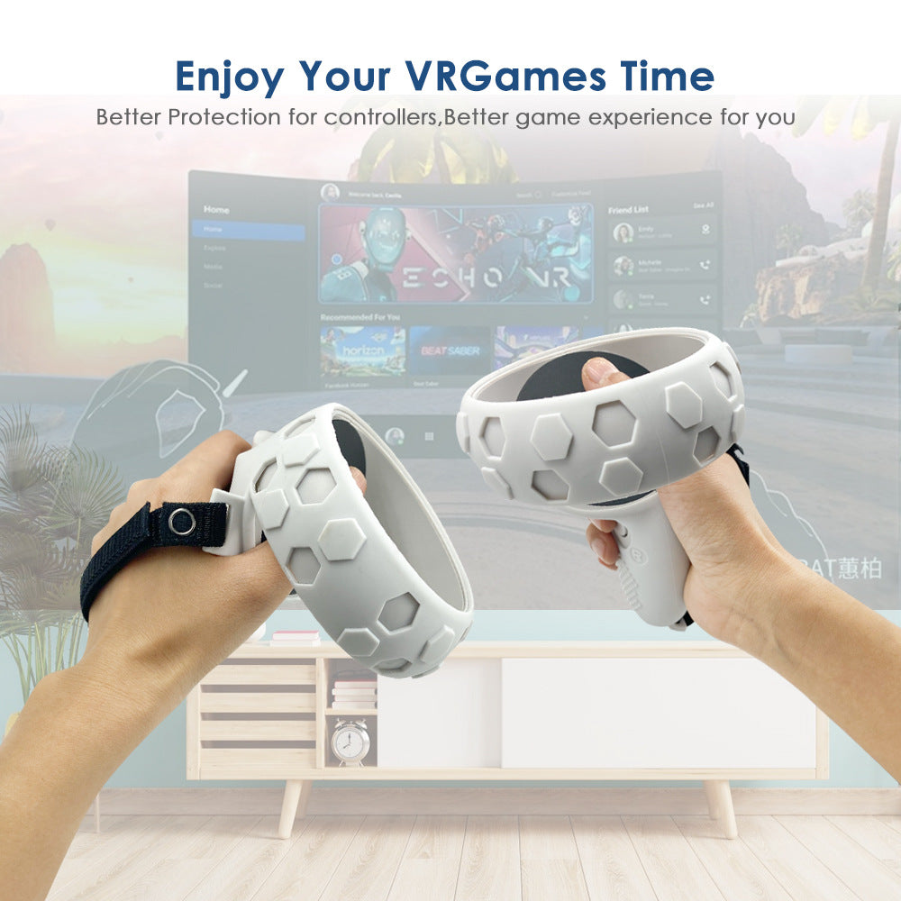 Protective cover for VR controller with non-slip grip Bowlift