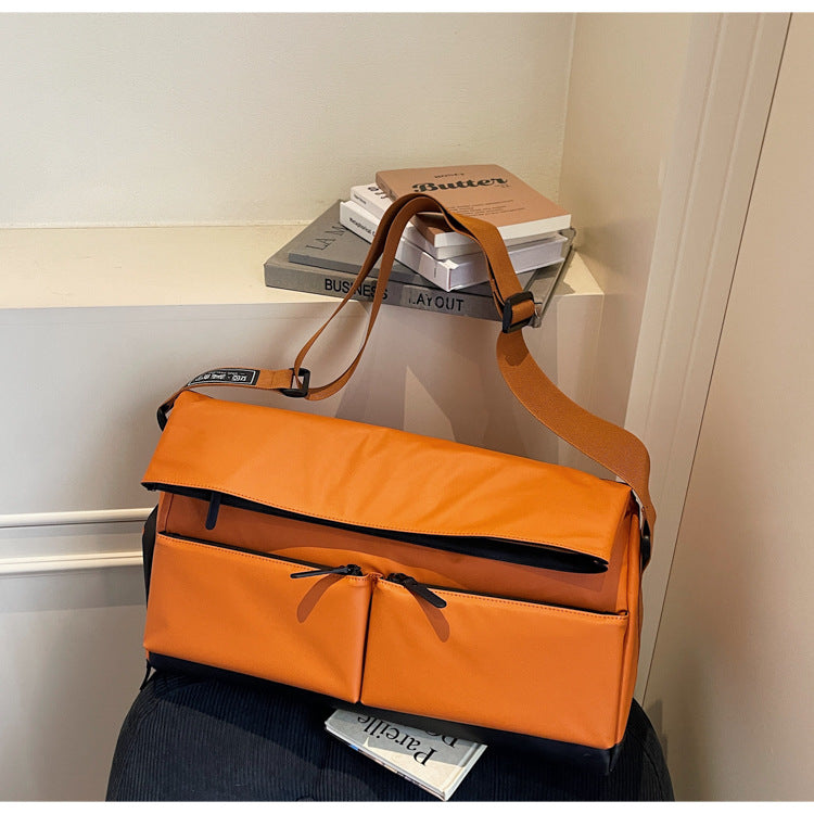 Multi-Pocket Waterproof Messenger Bag Bowlift