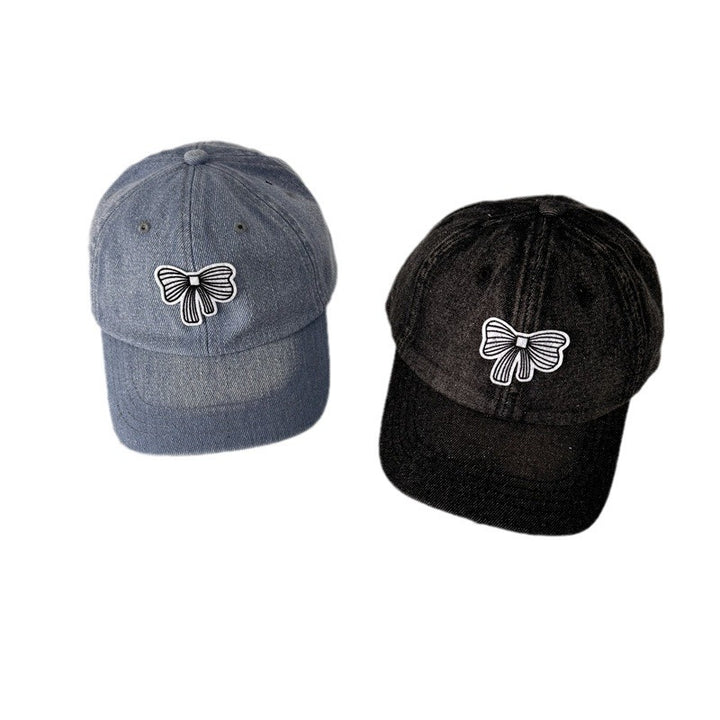 Women's Casual Denim Baseball Cap Bowlift