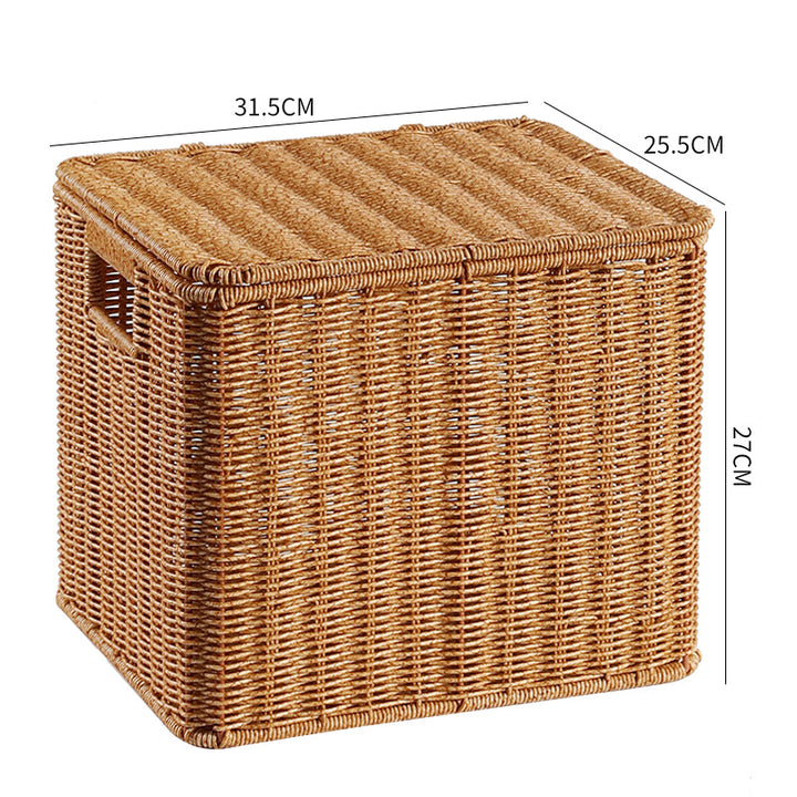 Handwoven Rectangular Storage Chest Bowlift