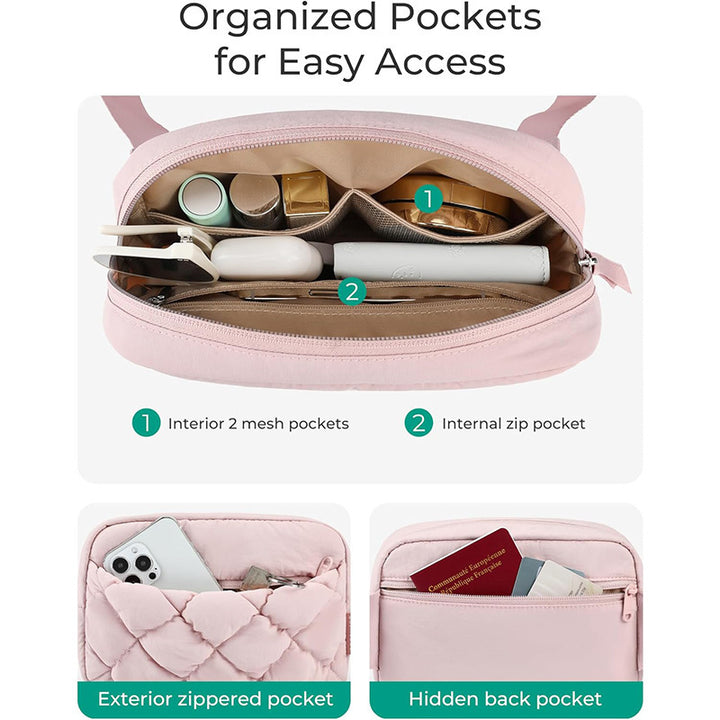 Padded shoulder bag with adjustable shoulder strap Bowlift