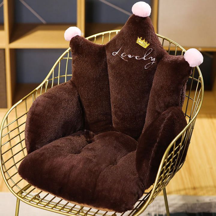 Seat cushion with ergonomic support and comfort Bowlift