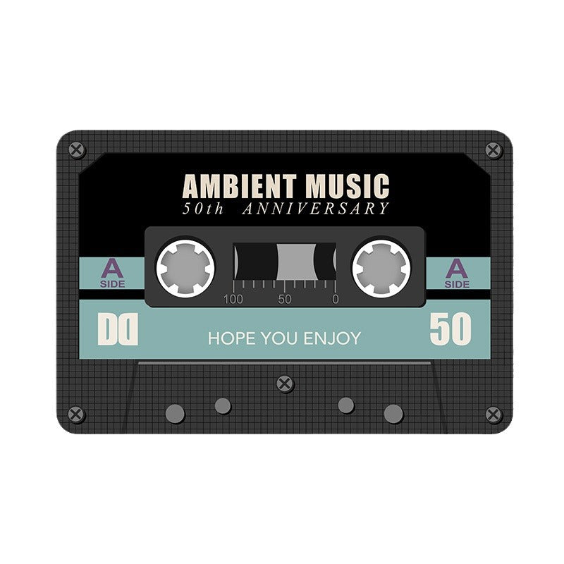 Retro Cassette Tape Bath Mat Bowlift