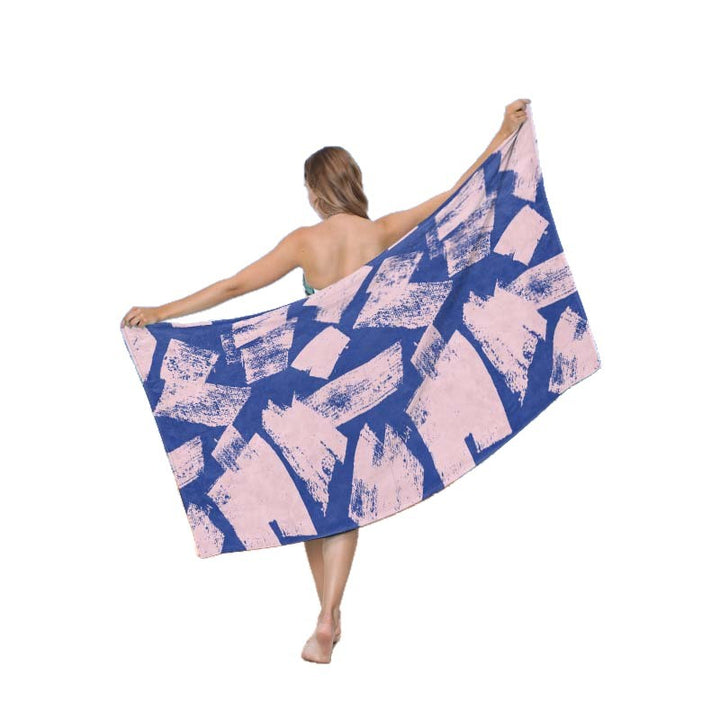 Beach blanket in exclusive mosaic design Bowlift