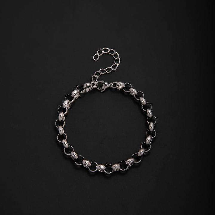 Textured Chain Link Bracelet Bowlift
