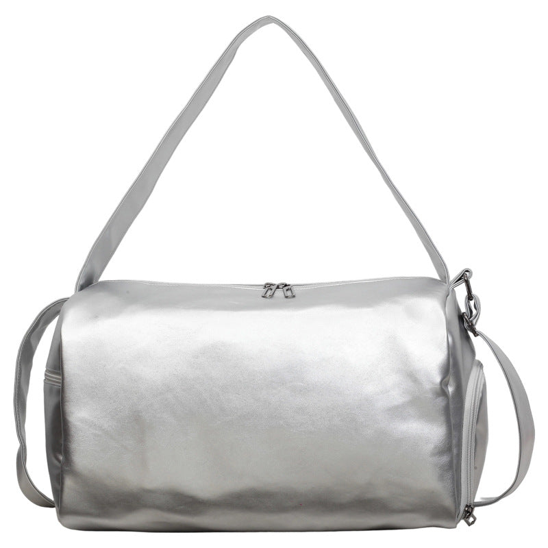 Stylish Leather Duffle Bag Bowlift