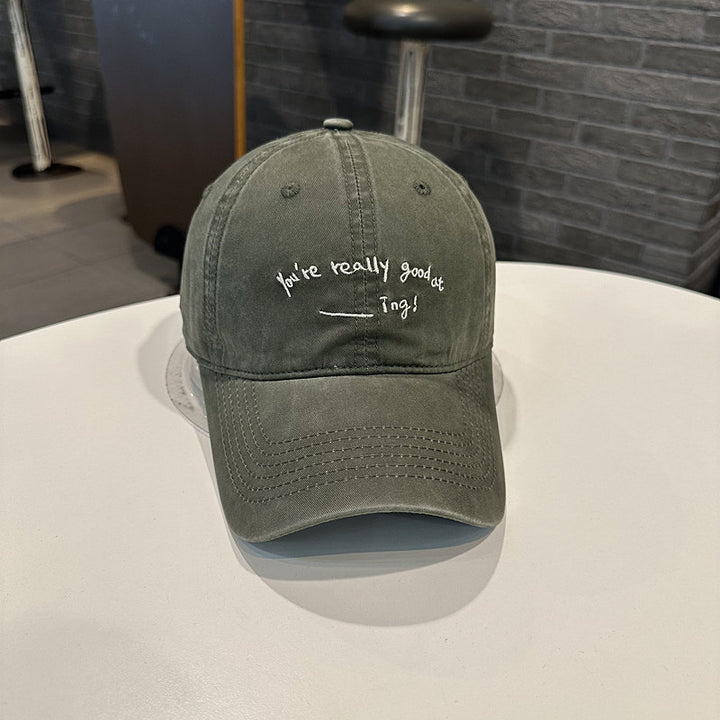Men's Casual Embroidered Baseball Cap Bowlift 1784270776