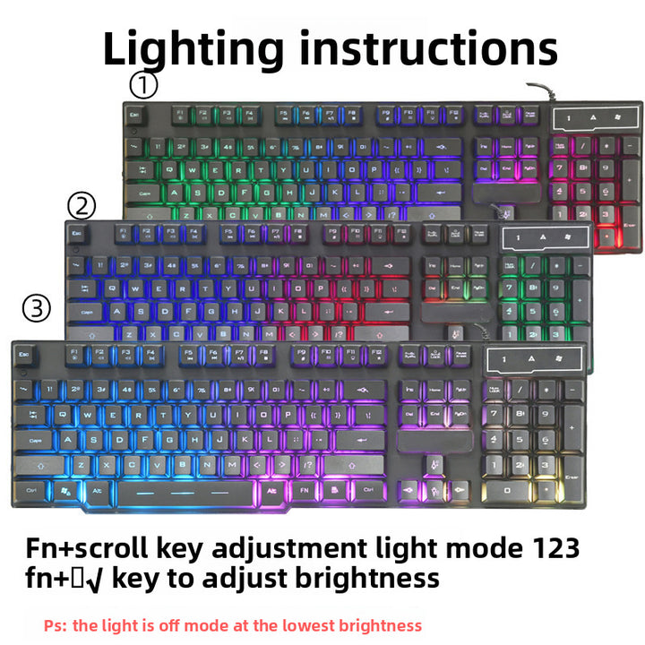 Rgb Illuminated Gaming Keyboard Bowlift